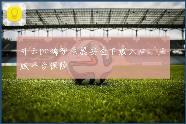 开云pc端登录器安全下载入口,正版平台保障